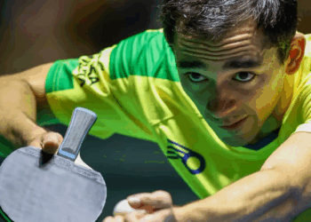 Hugo Calderano pega alemão Benedikt Duda na final em Foz do Iguaçu