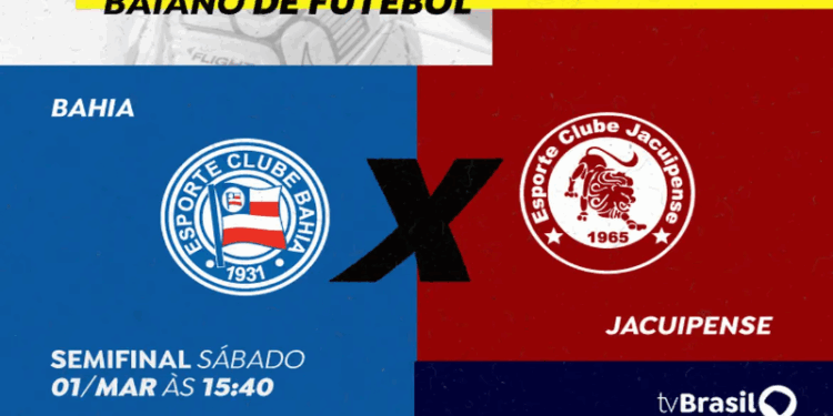 TV Brasil exibe semifinal do Baianão 2025 neste sábado