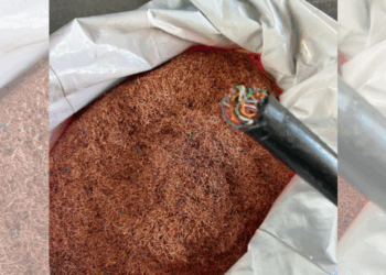 Polícia apreende 290 quilos de fios de cobre em operação na Serra