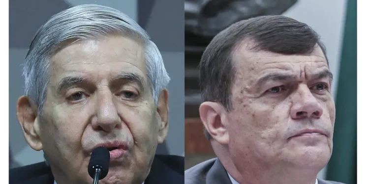 Heleno e Paulo Sérgio são presos para cumprir pena por trama golpista