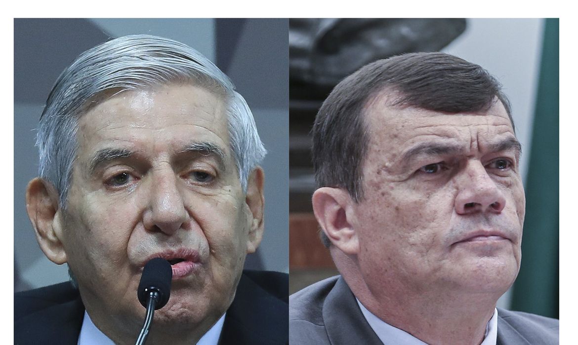 Brasília, (DF), 25/11/2025 – Os ex ministros, Augusto Heleno e Paulo Sérgio Nogueira condenados pela trama golpista.
Fotos: Lula Marques e Fabio Rodrigues-Pozzebom/Agência Brasil