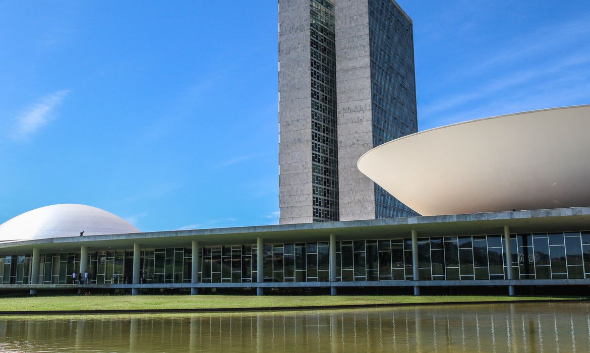 Antônio Cruz/ Agência Brasil Brasília - 22.05.2023 - Foto da Fachada do Congresso Nacional, em Brasília. Foto: Antônio Cruz/ Agência Brasil