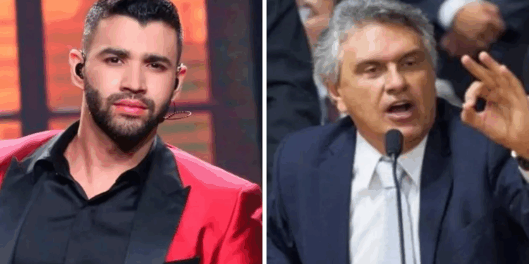 Caiado indicará chapa com Gusttavo Lima ao lançar pré-candidatura