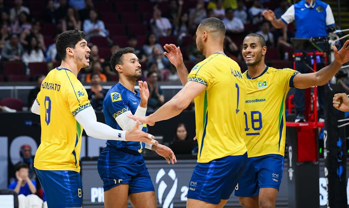 brasil, china, vôlei