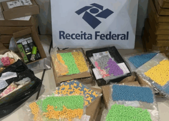 Receita Federal apreende drogas nos Correios do RJ com destino ao ES