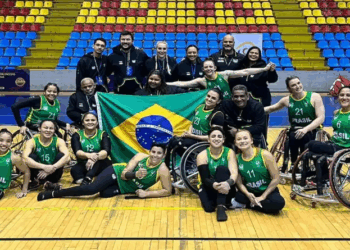 Brasil é vice-campeão na Copa América de basquete em cadeira de rodas