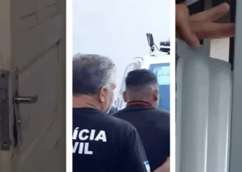 Mulher é agredida com socos na frente dos filhos na Serra