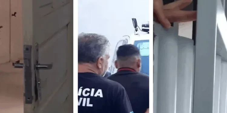 Mulher é agredida com socos na frente dos filhos na Serra