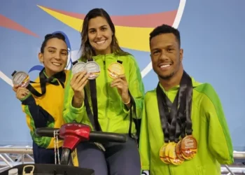 Mari Gesteira conquista três medalhas no World Series em Barcelona, na Espanha