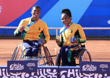 Tênis em cadeira de rodas do Brasil soma 3 ouros no Parapan de Jovens