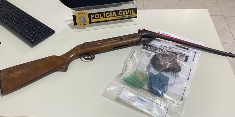 PCES e PMES prendem casal por tráfico de drogas durante ação integrada em Marilândia