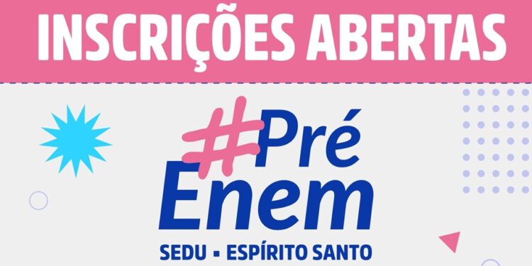 Inscrições para o Pré-Enem Sedu começam nesta segunda-feira (23)