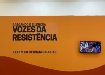 Escola da Rede Estadual promove exposição ‘Rasgando o Silêncio: Vozes da Resistência’ no Mucane