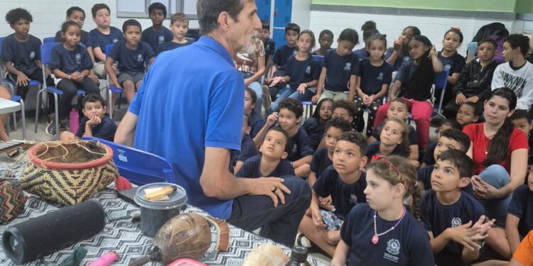 Oficina sobre os povos originários é realizado em escola de Afonso Cláudio