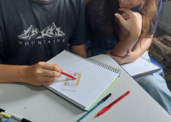 Escola Professora Filomena Quitiba utiliza bingo ilustrado para ensinar conceitos de Química