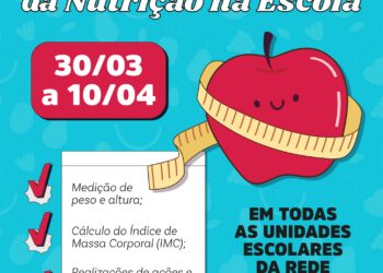 Sedu promove Semana da Nutrição nas escolas da Rede Estadual