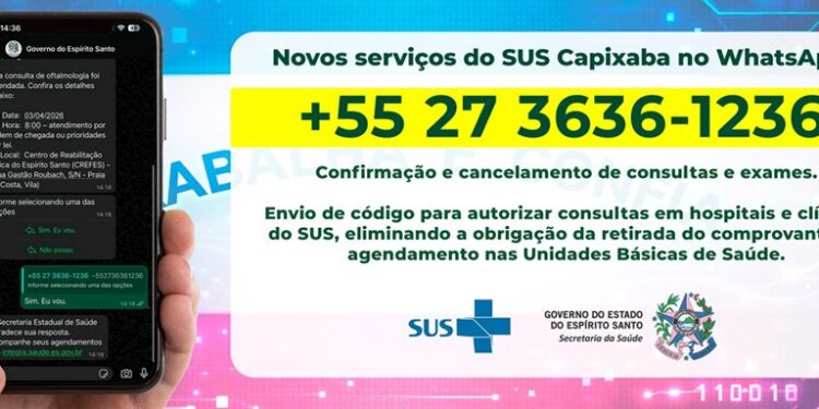 Novos serviços digitais da saúde vão permitir cancelar consultas e exames pelo celular