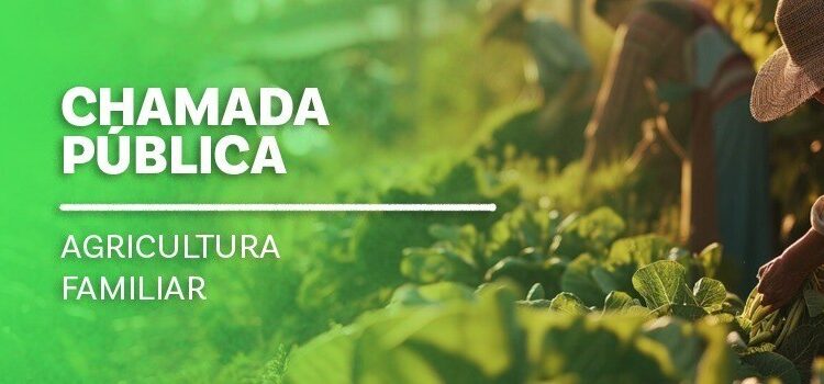 Última semana para agricultores familiares participarem de chamada pública com investimento de R$ 62 milhões