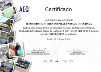 UIJM conquista avaliação de excelência em testes laboratoriais de Contagem Rápida de Linfócitos