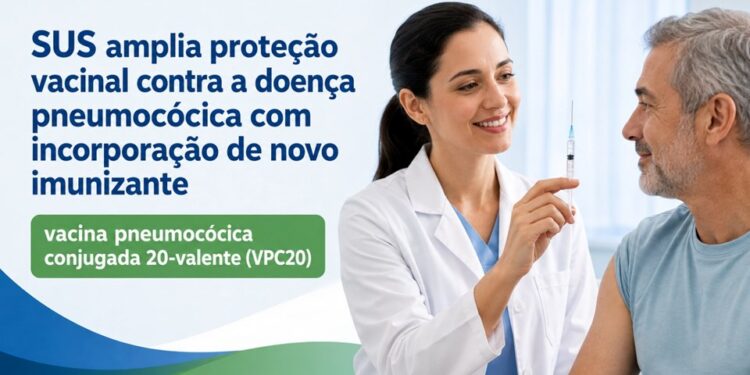 SUS amplia proteção vacinal contra a doença pneumocócica com incorporação de novo imunizante