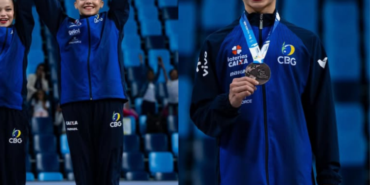 Capixabas conquistam cinco medalhas para o Brasil no Pan-Americano de Ginástica Rítmica