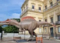 Museu Nacional ganha réplica de dinossauro brasileiro com 15 metros
