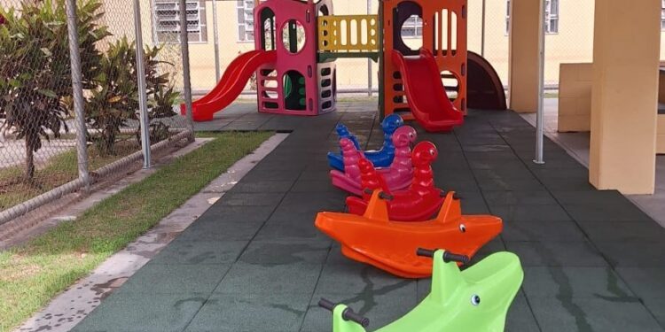 Projeto Maternar e Brincar: Sejus inaugura espaço lúdico para visitação e fortalece vínculos familiares em presídio feminino