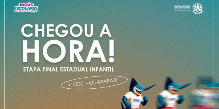 Finais estaduais dos Jogos Escolares começam na segunda-feira (22), em Guarapari
