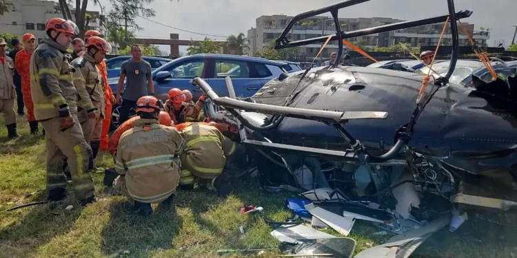 Anac investiga se helicóptero que colidiu fazia transporte clandestino