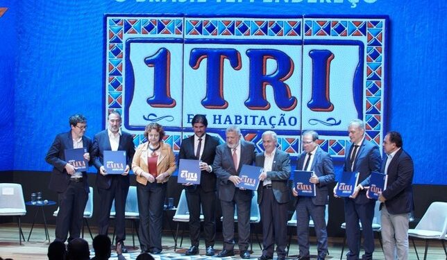 Caixa Econômica Federal celebra marca histórica de R$ 1 trilhão na carteira de crédito imobiliário
