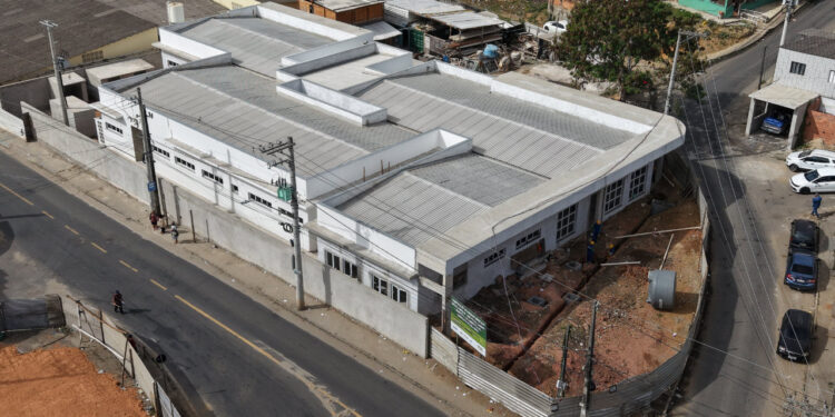 Nova UBS de Padre Gabriel atinge mais de 54% das obras concluídas