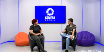 Alunos do CEET Vasco Coutinho estreiam programa na TVE