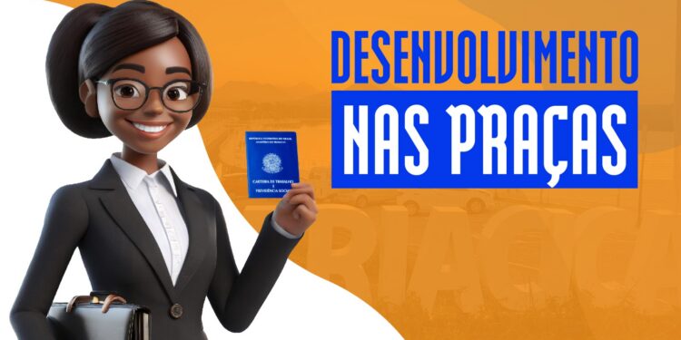 Desenvolvimento nas Praças: mais de 1,3 mil vagas de emprego serão ofertadas em Santana nesta terça-feira (28)