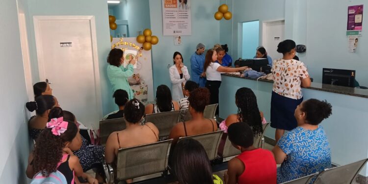 Agosto Dourado: aleitamento e prevenção a engasgos são temas de palestras nas UBS João Batista e Campo Verde