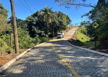 Obras de pavimentação em Destacamento de Baixo entram na fase final em Cariacica
