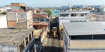 São Francisco e Tiradentes recebem obras de pavimentação e recapeamento asfáltico